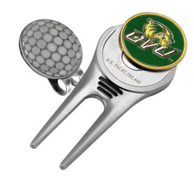 Utah Valley State (UVSC) Wolverines Divot Tool Hat Clip with Golf Ball Marker (Set of 2)