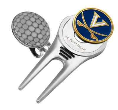 Virginia Cavaliers Divot Tool Hat Clip with Golf Ball Marker (Set of 2)