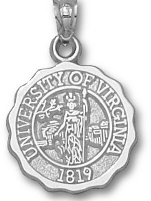 Virginia Cavaliers "Official Seal" Pendant - Sterling Silver Jewelry