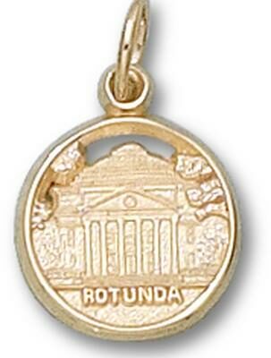 Virginia Cavaliers "Rotunda" Charm - 10KT Gold Jewelry