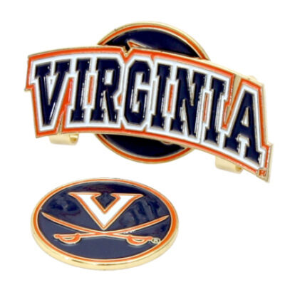 Virginia Cavaliers Slider Clip with Golf Ball Marker (Set of 3)