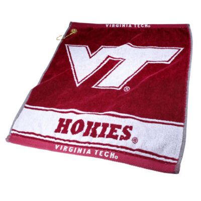 Virginia Tech Hokies 16" x 19" Woven Golf Towel (Set of 2)