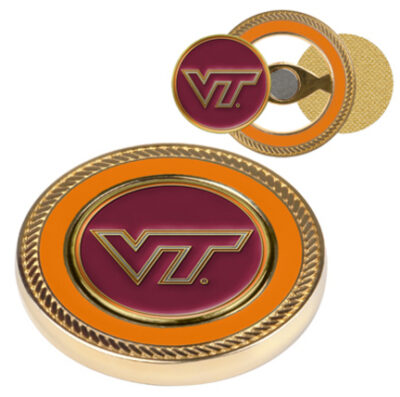 Virginia Tech Hokies Challenge Coin with Ball Markers (Set of 2)