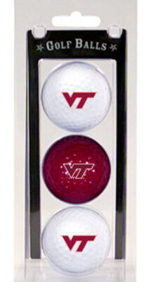 Virginia Tech Hokies Golf Ball Pack (Set of 3)