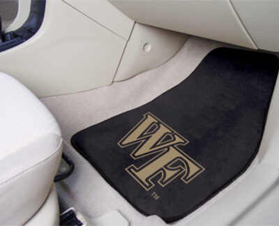 Wake Forest Demon Deacons 27" x 18" Auto Floor Mat (Set of 2 Car Mats)