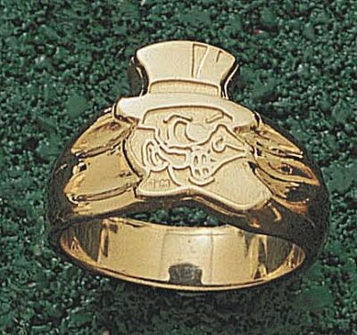 Wake Forest Demon Deacons "Deacon" Men's Ring Size 10 - 10KT Gold Jewelry