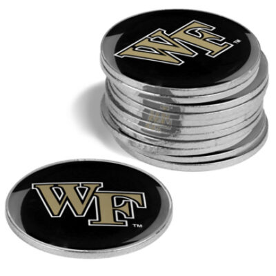 Wake Forest Demon Deacons Golf Ball Marker (12 Pack)