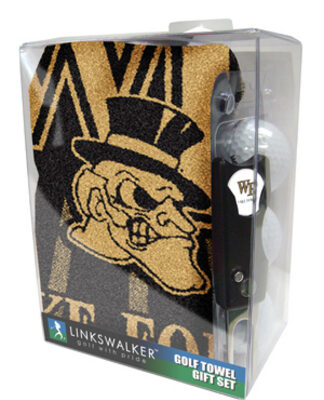 Wake Forest Demon Deacons Golf Towel Gift Pack