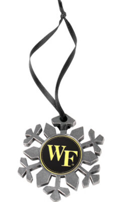 Wake Forest Demon Deacons Snowflake Ornament (Set of 2)