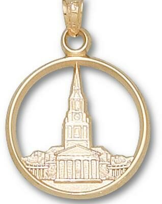 Wake Forest Demon Deacons "Wait Chapel" Pendant - 14KT Gold Jewelry