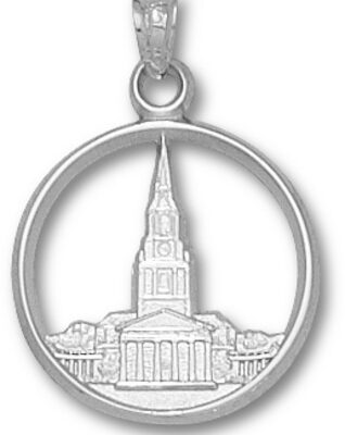 Wake Forest Demon Deacons "Wait Chapel" Pendant - Sterling Silver Jewelry