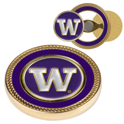 Washington Huskies Challenge Coin with Ball Markers (Set of 2)