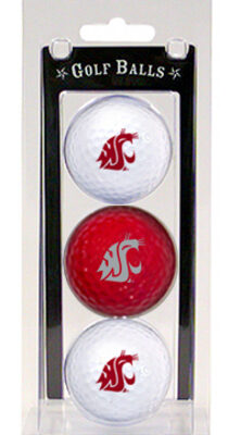 Washington State Cougars Golf Ball Pack (Set of 3)