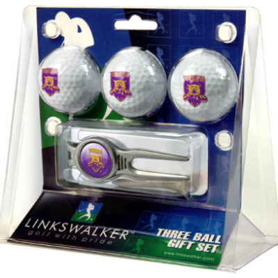 Weber State Wildcats 3 Ball Golf Gift Pack with Kool Tool