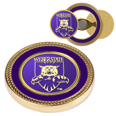 Weber State Wildcats Challenge Coin with Ball Markers (Set of 2)