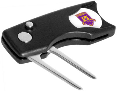 Weber State Wildcats Spring Action Divot Tool with Golf Ball Marker (Set of 2)