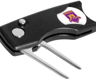 Weber State Wildcats Spring Action Divot Tool with Golf Ball Marker (Set of 2)