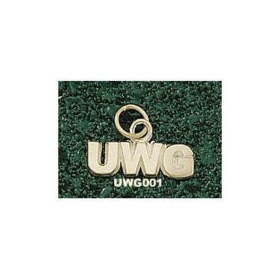 West Georgia Wolves "UWG" 3/16" Charm - 10KT Gold Jewelry