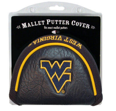 West Virginia Mountaineers Golf Mallet Putter Cover (Set of 2)