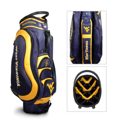 West Virginia Mountaineers Medalist Cart Golf Bag