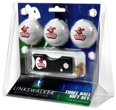 Western Kentucky Hilltoppers 3 Golf Ball Gift Pack with Spring Action Tool