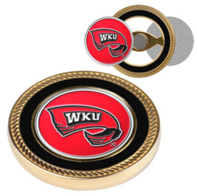 Western Kentucky Hilltoppers Challenge Coin with Ball Markers (Set of 2)