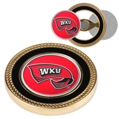 Western Kentucky Hilltoppers Challenge Coin with Ball Markers (Set of 2)