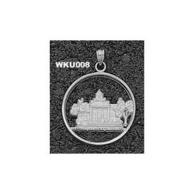 Western Kentucky Hilltoppers "Cherry Hall" Pendant - Sterling Silver Jewelry