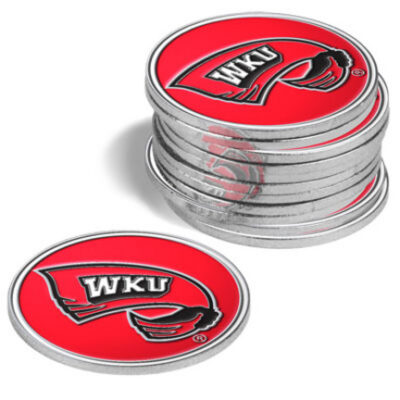 Western Kentucky Hilltoppers Golf Ball Marker (12 Pack)