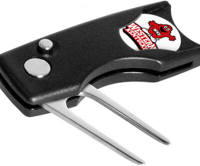 Western Kentucky Hilltoppers Spring Action Divot Tool with Golf Ball Marker (Set of 2)