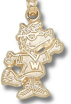 Western Michigan Broncos "Buster" Pendant - 10KT Gold Jewelry