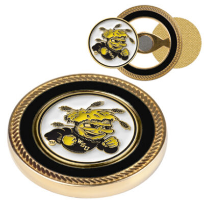 Wichita State Shockers Challenge Coin with Ball Markers (Set of 2)