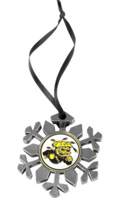 Wichita State Shockers Snowflake Ornament (Set of 2)