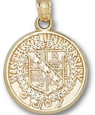 Winthrop Eagles "Seal" Pendant - 10KT Gold Jewelry