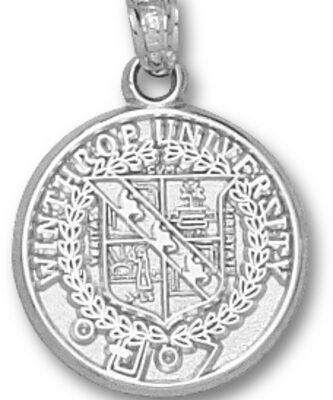 Winthrop Eagles "Seal" Pendant - Sterling Silver Jewelry