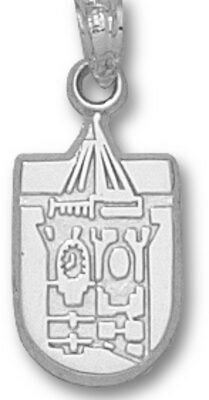 Winthrop Eagles "Tower Logo" Pendant - Sterling Silver Jewelry