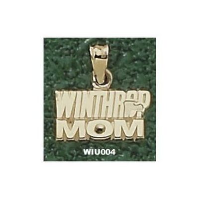 Winthrop Eagles "Winthrop Mom" Pendant - 10KT Gold Jewelry