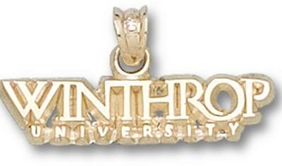 Winthrop Eagles "Winthrop University" Pendant - 10KT Gold Jewelry