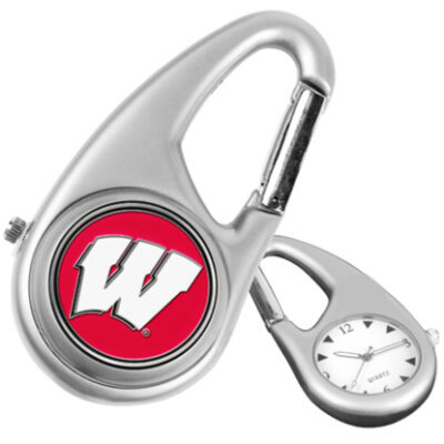 Wisconsin Badgers Carabiner Watch