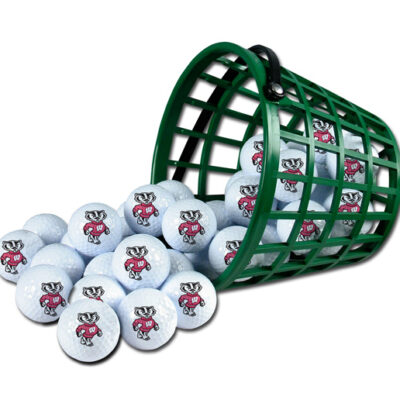 Wisconsin Badgers Golf Ball Bucket (36 Balls)