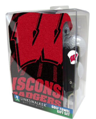 Wisconsin Badgers Golf Towel Gift Pack