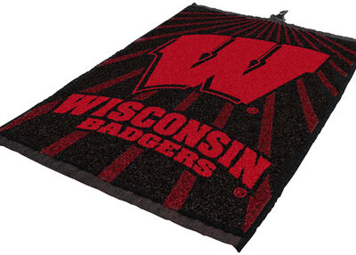 Wisconsin Badgers Jacquard Golf Towel (Set of 2)