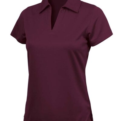 Women's Color Blocked Smooth Knit Wicking Polo from Charles River Apparel