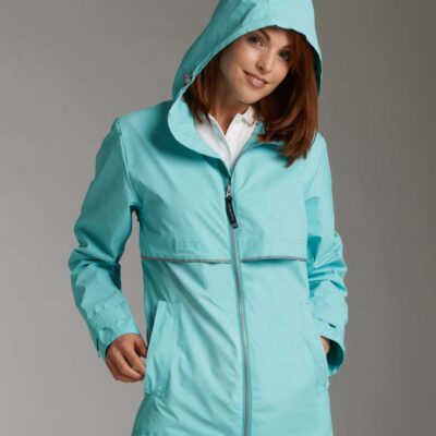 Women's New Englander Waterproof Rain Jacket by Charles River Apparel