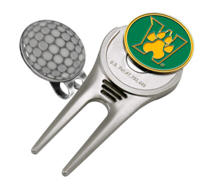 Wright State Raiders Divot Tool Hat Clip with Golf Ball Marker (Set of 2)