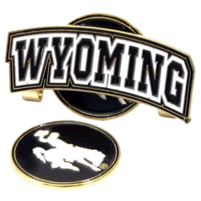 Wyoming Cowboys Slider Clip with Golf Ball Marker (Set of 3)