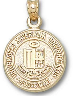 Xavier Musketeers "Seal" Pendant - 10KT Gold Jewelry