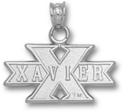 Xavier Musketeers "Xavier in X" Pendant - Sterling Silver Jewelry