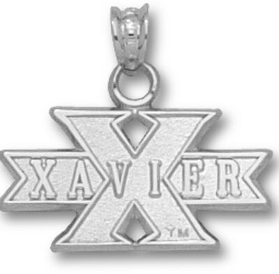 Xavier Musketeers "Xavier in X" Pendant - Sterling Silver Jewelry