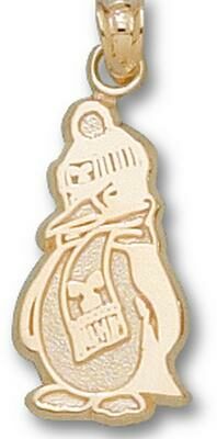 Youngstown State Penguins "Penguin" Pendant - 14KT Gold Jewelry